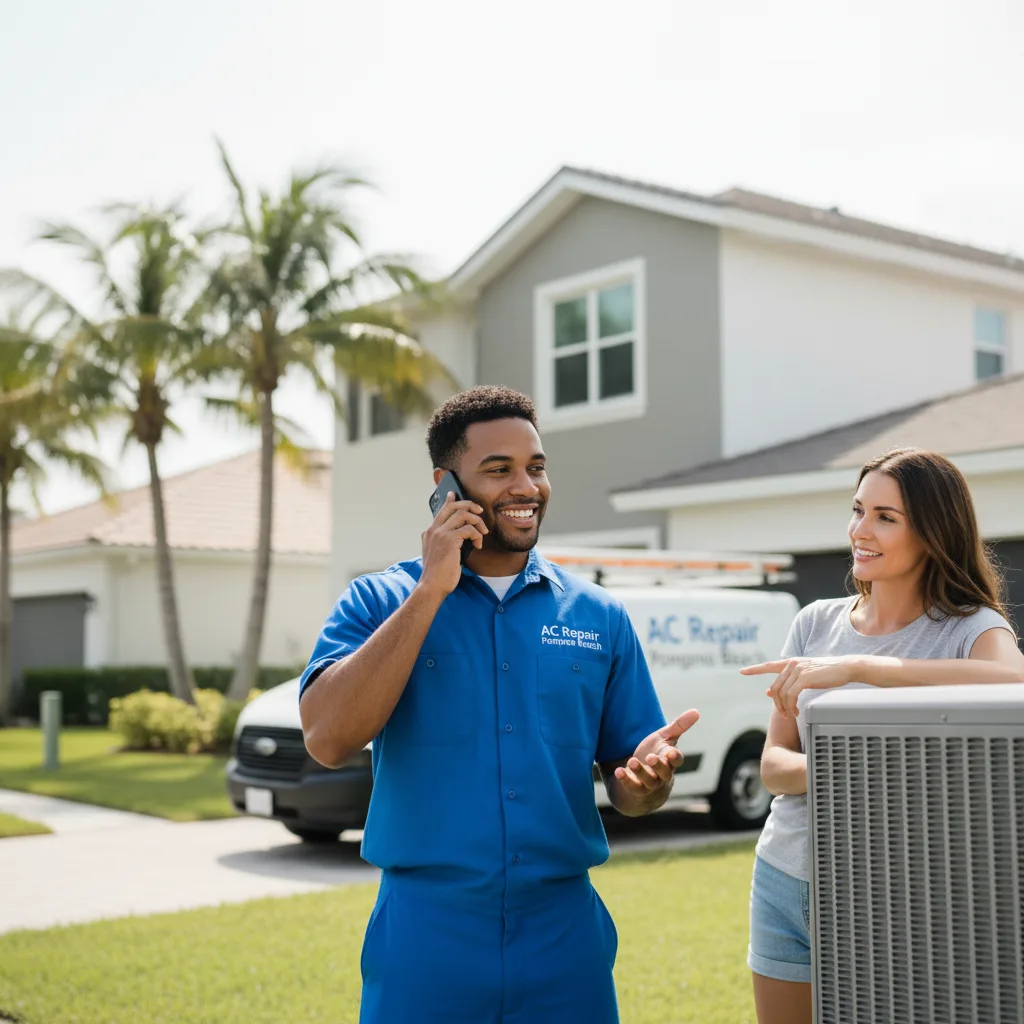 AC Repair Pompano Beach customer support in South Jordan